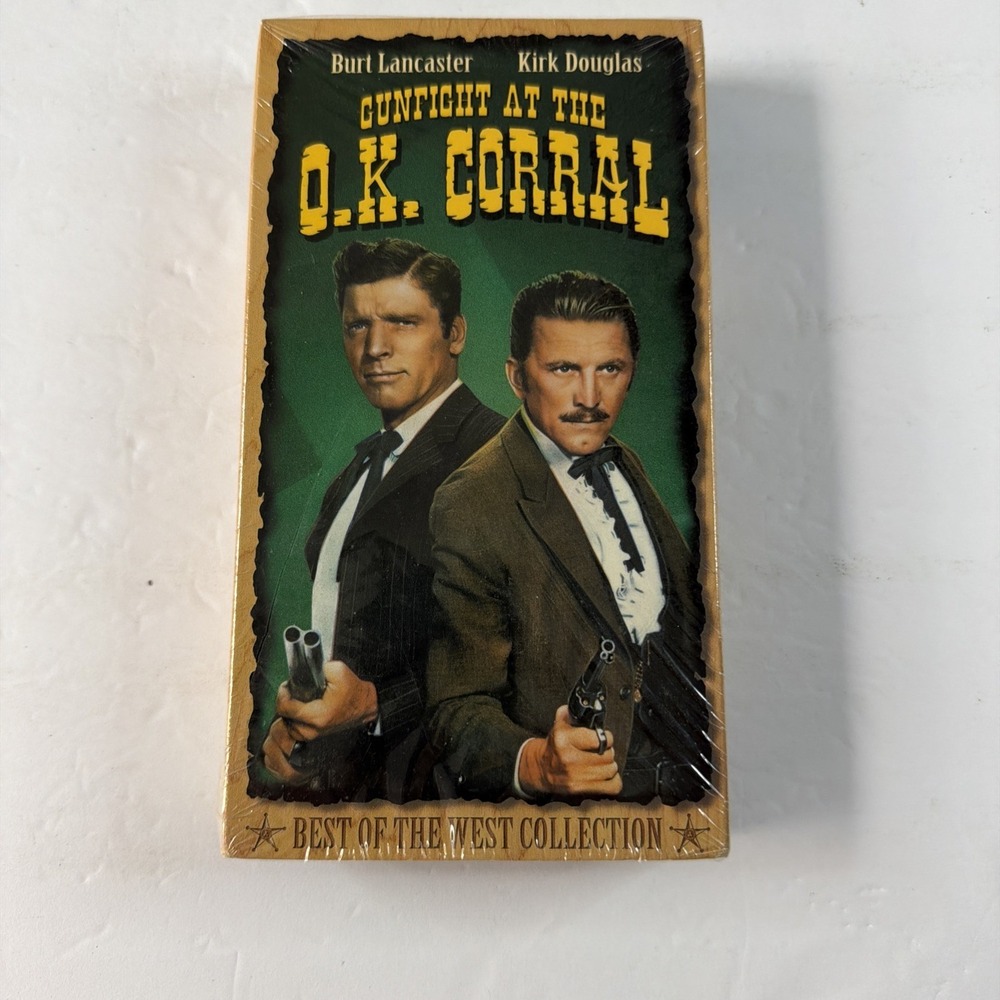 Gunfight at the O.K. Corral VHS 1957, 1996 Kirk Douglas